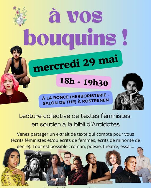 Soirée lectures féministes – 29/05/2025