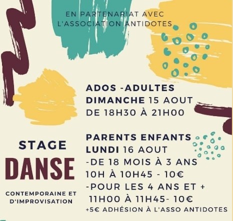 Stage de danse à Rostrenen